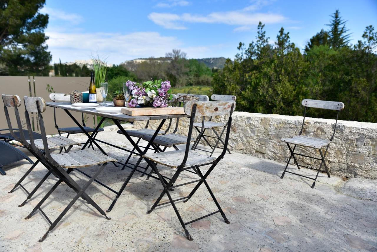 Aparthotel Domaine Du Mas Foucray Les Baux-de-Provence Exterior foto